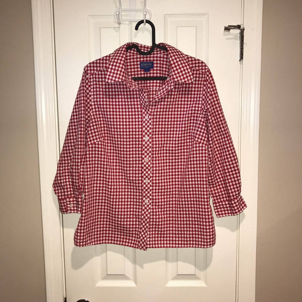 Pendleton Checkered Button Down - image 1